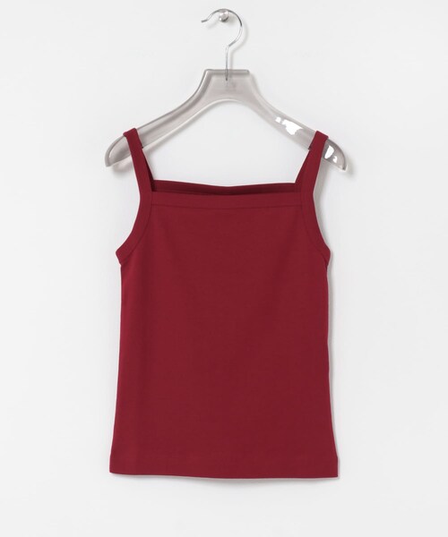 URBAN RESEARCH(アーバンリサーチ)の「FLORE FLORE MAY CAMISOLE(キャミソール・レディース・BLACK/CHOCO PLUM/EVERGREEN/NAVY/STRAW/MULBERRY・S)」の18枚目の写真