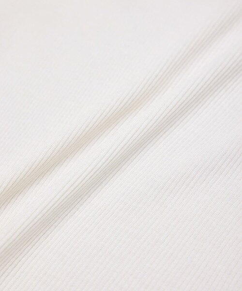 ROPE'（ロペ）の「コットンシルク丸胴テレコカップ付きキャミソール（キャミソール・レディース・ブラック/オフホワイト/ワイン・F）」の15枚目の写真