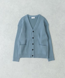 URBAN RESEARCH | new basic COTTON CASHMERE WIDE RIB CARDIGAN(カーディガン/ボレロ)