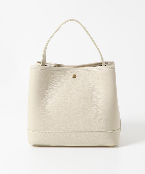 URBAN RESEARCH ROSSO（アーバンリサーチロッソ）の「AULENTTI　スクエアBAG（ハンドバッグ・レディース・LATTE/FUXIA/MOKA・-）」の7枚目の写真