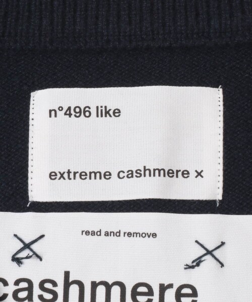URBAN RESEARCH(アーバンリサーチ)の「Extreme Cashmere LIKE(ニット/セーター・レディース・NAVY/TOMATO・-)」の9枚目の写真