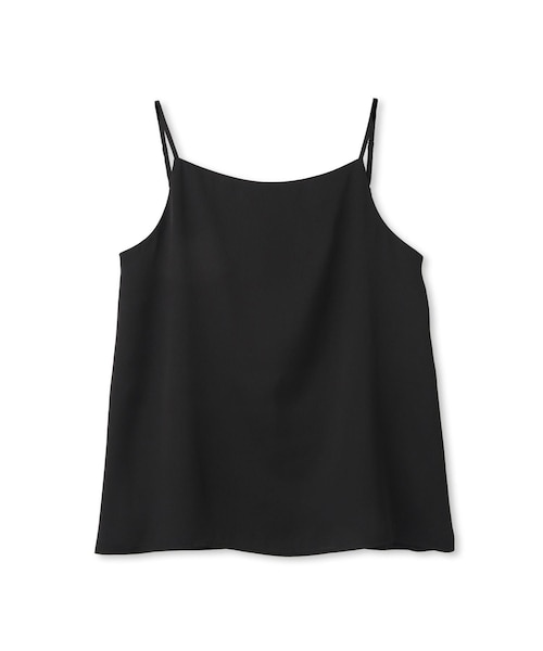 ROPE'（ロペ）の「サテンコンビジャージーキャミソール/イージーケア（キャミソール・レディース・ブラック/オフホワイト・F）」の6枚目の写真