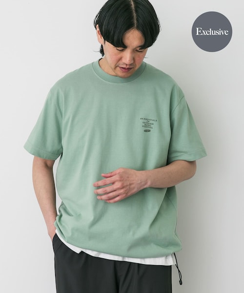 URBAN RESEARCH DOORS（アーバンリサーチドアーズ）の「『別注』KEEN×DOORS　OC/RP10ESSENTIALS T-SHIRTS（Tシャツ/カットソー・メンズ・ASH GREY/WHITE/G.GREEN/BLACK・M/L/XL）」の4枚目の写真