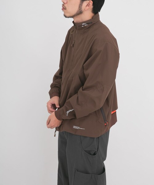 EKAL（エカル）の「CMF OUTDOOR GARMENT　DRIZZLER JK COEXIST BRIGHT（ブルゾン・メンズ・BLACK/D.BROWN・M/L）」の10枚目の写真