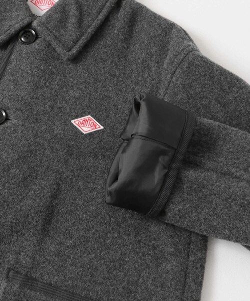 URBAN RESEARCH DOORS(アーバンリサーチドアーズ)の「DANTON COVERALLS JACKET(カバーオール・メンズ・H.BEIGE/NAVY/M.GREY/BLACK・38/40/42)」の11枚目の写真