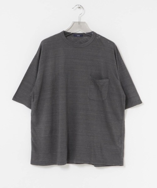 URBAN RESEARCH(アーバンリサーチ)の「『別注』YLEVE×URBAN RESEARCH LINEN POCKET T-SHIRTS(Tシャツ/カットソー・メンズ・BRIC/CHARCOAL/ECRU・4/5)」の20枚目の写真
