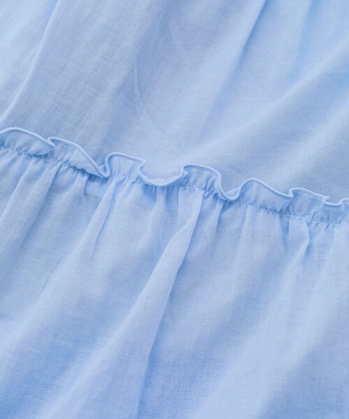 VIS（ビス）の「ボイルティアードスカート（スカート・レディース・ダークブラウン/ブルー系・F）」の18枚目の写真