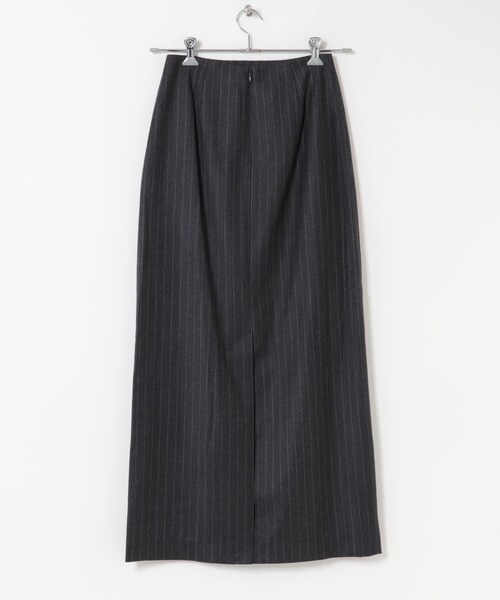 URBAN RESEARCH（アーバンリサーチ）の「AMOMENTO　WOOL MAXI LONG SKIRT（スカート・レディース・STRIPE・0）」の7枚目の写真