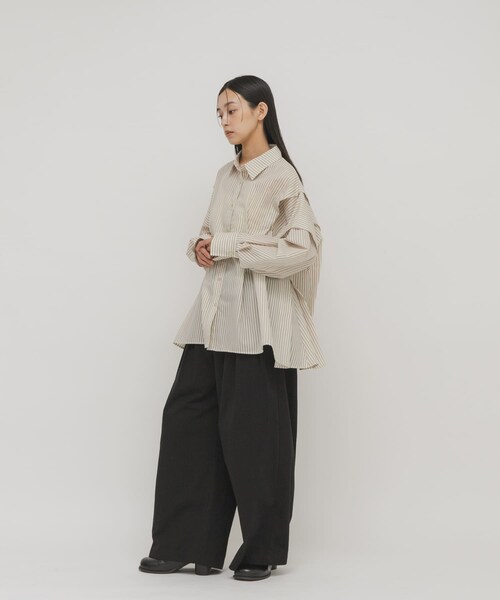 KBF（ケイビーエフ）の「プランプトゥサボミュール（サンダル・レディース・BLACK/DENIM・36/37/38）」の9枚目の写真