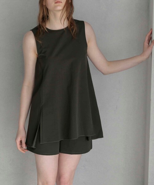 URBAN RESEARCH（アーバンリサーチ）の「Swim URBAN RESEARCH　スイム ノースリーブチュニック（水着・メンズ・BEIGE/KHAKI・S/M）」の2枚目の写真