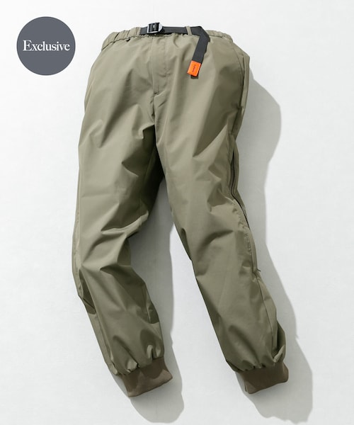 URBAN RESEARCH ROSSO（アーバンリサーチロッソ）の「『別注』+phenix　WINDSTOPPER by GORE-TEX LABS リブジョガーパンツ（その他パンツ・メンズ・BLACK/NAVY/KHAKI・M/L/XL）」の2枚目の写真
