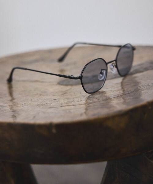 ADAM ET ROPE'（アダムエロペ）の「ケースセットメタルフレームUVカットグラス（サングラス・レディース・ブラック/ダークブラウン・F）」の14枚目の写真