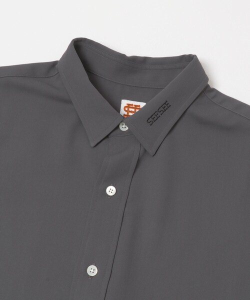 URBAN RESEARCH(アーバンリサーチ)の「SEE SEE T/C BIG SHIRT(シャツ/ブラウス・メンズ・BLACK/W/D NAVY/W/CHARCOAL/B・M/L/XL/XXL)」の11枚目の写真