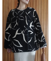 LAGUNAMOON | 【REVIVAL】リバーシブルボアブルゾン(ブルゾン)