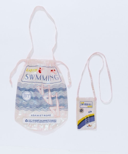 ADAM ET ROPE'（アダムエロペ）の「【公式サイト限定・一部店舗展開】【BRIGITTE TANAKA×ADAM ET ROPE'】SWIMMING POCHETTE（ボディバッグ/ウエストポーチ・レディース・ブラック/ピンク・F）」の18枚目の写真