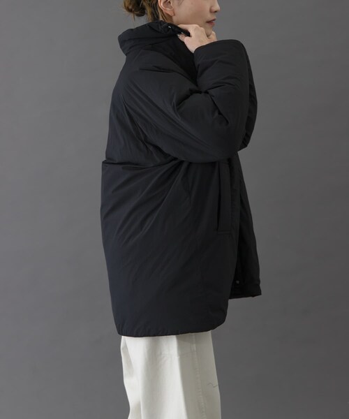 URBAN RESEARCH DOORS(アーバンリサーチドアーズ)の「FORK&SPOON SORONAスタンドカラーブルゾン(ブルゾン・レディース・BLACK/WINE/SAND・1)」の10枚目の写真