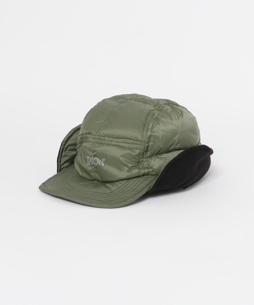 ITEMS URBANRESEARCH（アイテムズ アーバンリサーチ）の「TAION　BASIC DOG EAR DOWN CAP（キャップ・メンズ・KHK/BLK/D.CHA/NVY/BEG/OLV・-）」の22枚目の写真