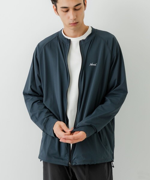 URBAN RESEARCH(アーバンリサーチ)の「『別注』NANGA×URBAN RESEARCH RASH GUARD BLOUSON(ブルゾン・メンズ・BLACK/CHARCOAL・M/L)」の14枚目の写真