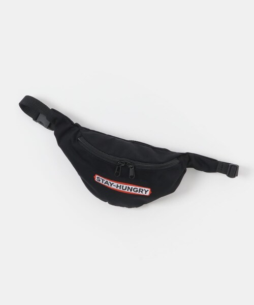 URBAN RESEARCH（アーバンリサーチ）の「STAY HUNGRY　STATION SMALL HIPBAG（ボディバッグ/ウエストポーチ・メンズ・BLACK・One）」の2枚目の写真