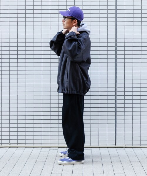 URBAN RESEARCH（アーバンリサーチ）の「Wide Dad　Dad TWEED BLOUSON（ブルゾン・メンズ・D NAVY・1/2）」の6枚目の写真