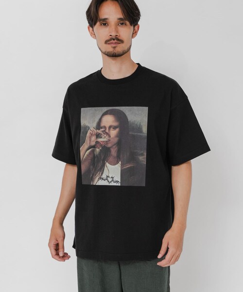 URBAN RESEARCH（アーバンリサーチ）の「LOVE LAGER LADY T-SHIRTS（Tシャツ/カットソー・メンズ・WHITE/BLACK・M/L/XL）」の14枚目の写真