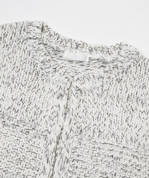 SENSE OF PLACE by URBAN RESEARCH（センスオブプレイスバイアーバンリサーチ）の「『洗濯可』ミックスカラーローゲージベスト（ベスト・レディース・BLACK/NAVY/IVORY・One）」の13枚目の写真