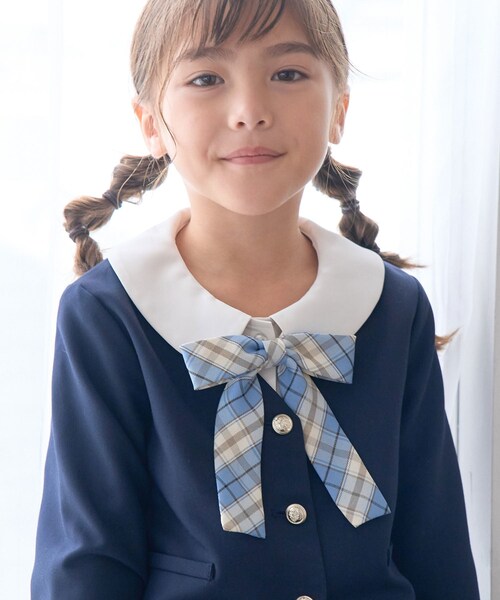 ROPE' PICNIC(ロペピクニック)の「【KIDS】セレモニーにも/リボンタイ(蝶ネクタイ・キッズ・ベージュ/サックス・F)」の18枚目の写真
