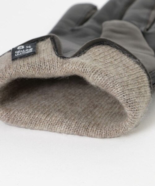 URBAN RESEARCH（アーバンリサーチ）の「GLOVES　TOUCH LAMBSKIN（ベルト・メンズ・BLACK/LUGGAGE・8.5）」の7枚目の写真