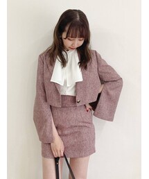 dazzlin | ショートスリーブジップジャケット(その他アウター)