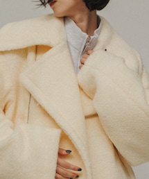 ADAM ET ROPE' | ［OUTER］BOA RIDERS JACKET UNISEX(ライダースジャケット)