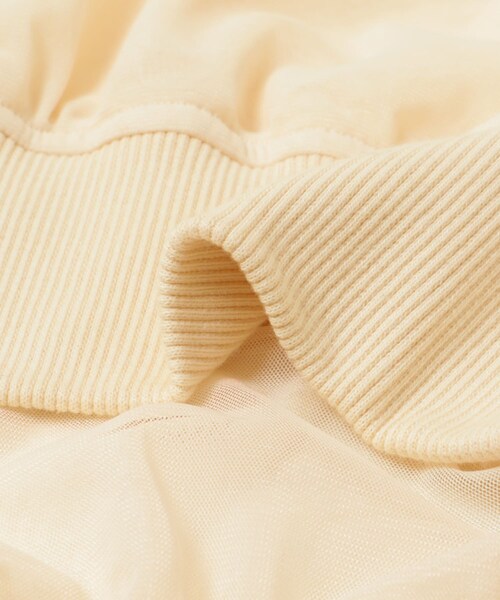 LAATO（ラート）の「organdy blouson（ブルゾン・レディース・インク/クリーム・FREE）」の18枚目の写真