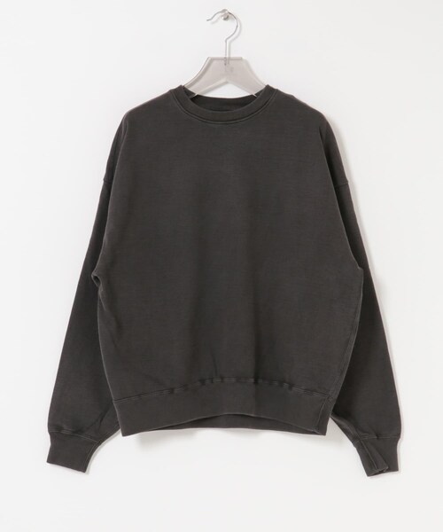 URBAN RESEARCH（アーバンリサーチ）の「LOGIC ONE PIGMENT SWEAT（スウェット・メンズ・BLACK/GREEN/ORANGE・M/L）」の12枚目の写真