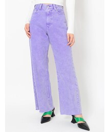 EVRIS | シンプルワイドデニムパンツ(デニムパンツ)