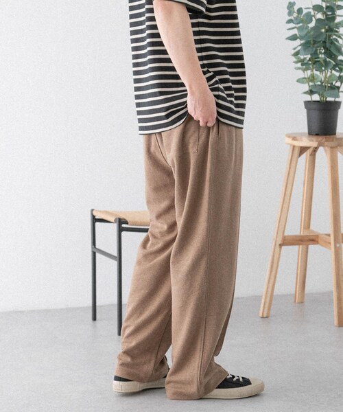 URBAN RESEARCH DOORS(アーバンリサーチドアーズ)の「FORK&SPOON ヘンプ混カットソーパンツ(その他パンツ・メンズ・GRAY/WOOD・4/5)」の14枚目の写真