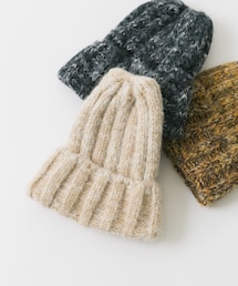SMELLY | カラーミックスニットワッチ(ニットキャップ/ビーニー)