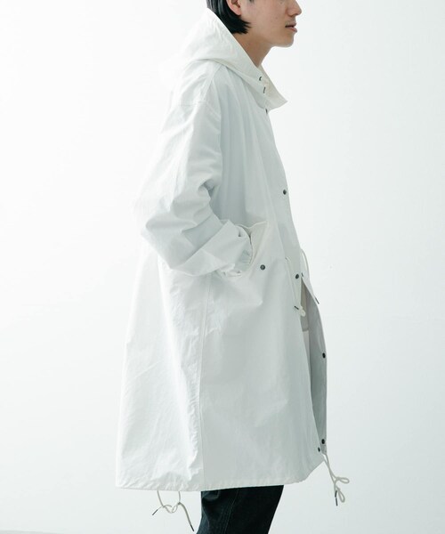 ITEMS URBANRESEARCH（アイテムズ アーバンリサーチ）の「オーバーサイズモッズコート（モッズコート・メンズ・KHK/OFF/BLK・M/L）」の6枚目の写真
