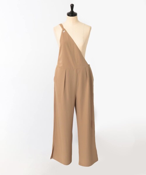 ITEMS URBANRESEARCH（アイテムズ アーバンリサーチ）の「KBF+　ワンショルオールインワン∴（サロペット/オーバーオール・レディース・BEIGE・one）」の7枚目の写真