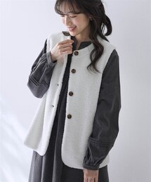 nissen | ボアベスト【Otona Purete】(ベスト)