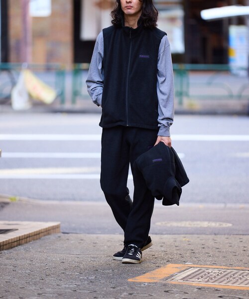 ADAM ET ROPE'（アダムエロペ）の「《別注》【Needles/ニードルズ】Zipped Sweat Pant（その他パンツ・メンズ・ブラック・L/M/S/XL）」の20枚目の写真