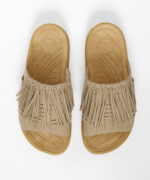THE GOODLAND MARKET（ザグッドランドマーケット）の「malibu sandals　THUNDERBIRD THATCH SLIDE（サンダル・レディース・TAUPE/TAN・5/6/7）」の5枚目の写真