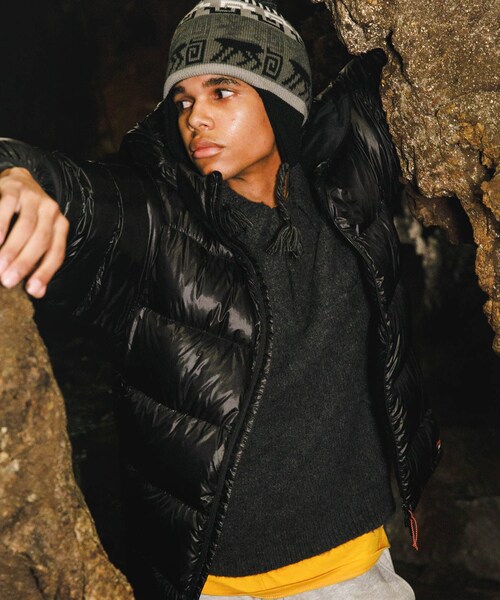 EKAL（エカル）の「『別注』NANGA×EKAL　クラシックダウンジャケット（その他アウター・メンズ・ブラック/ブラウン・M/L）」の16枚目の写真