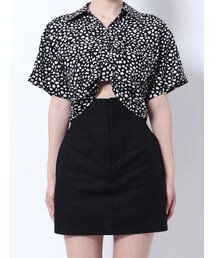 EMODA | ツイストショートシャツ(シャツ/ブラウス)