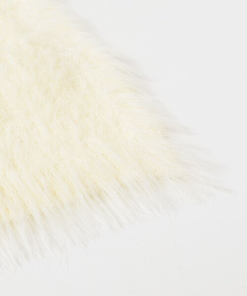 RODE SKO（ロデスコ）の「スリムロングマフラー（マフラー・レディース・BLACK/OFF・one）」の9枚目の写真