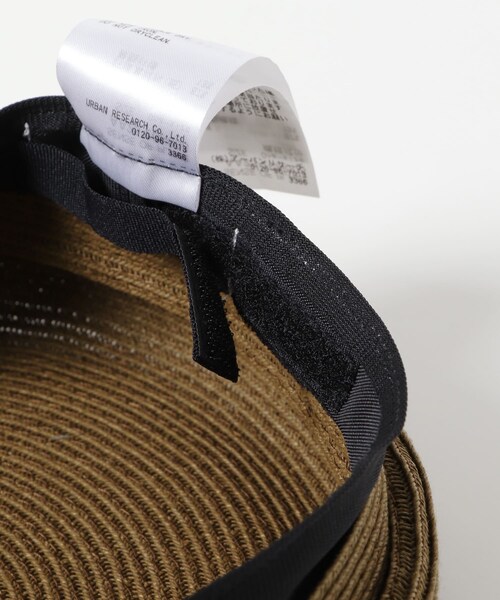 SENSE OF PLACE by URBAN RESEARCH(センスオブプレイスバイアーバンリサーチ)の「ペーパーキャスケット(キャスケット・レディース・IVORY/BROWN/BEIGE・one/One)」の12枚目の写真