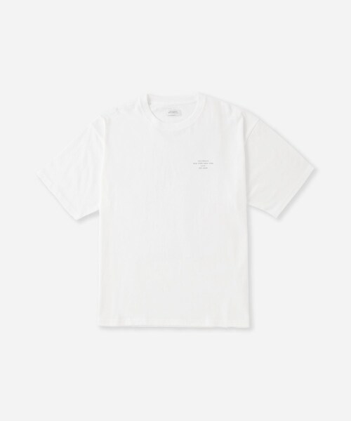 Saturdays NYC(サタデーズ ニューヨークシティ )の「Gotham Establish Slash SS T-Shirt(Tシャツ/カットソー・レディース・ブラック/ホワイト/グリーン・L/M/S/XL)」の1枚目の写真