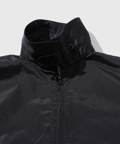 ADAM ET ROPE'（アダムエロペ）の「【blurhms/ブラームス】Poly-Silk Zip Jacket（その他アウター・メンズ・ブラック・2/3/4）」の7枚目の写真