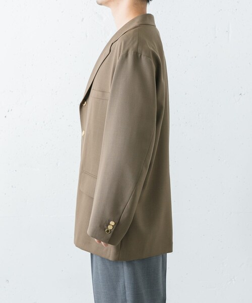 URBAN RESEARCH(アーバンリサーチ)の「COUTURE D’ADAM BIG JACKET S BLAZER DESERT(テーラードジャケット・メンズ・MOCA BROWN・40/42)」の5枚目の写真