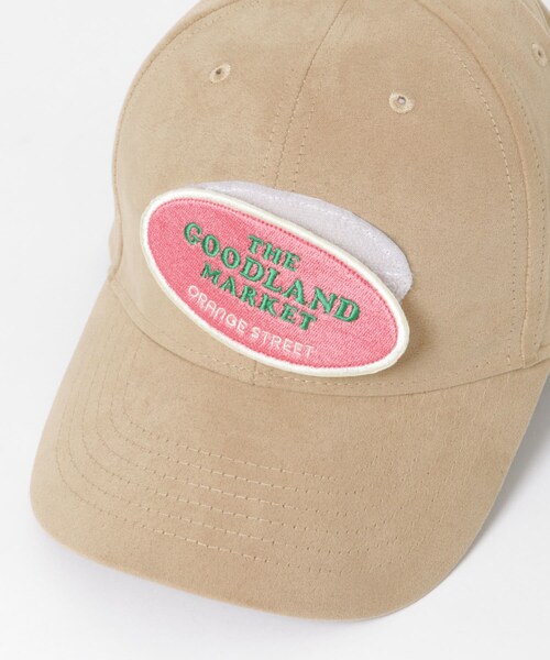 THE GOODLAND MARKET（ザグッドランドマーケット）の「ザ グッドランド マーケット　RE-WAPPEN CAP（キャップ・メンズ・SUMI×OFF/BE×PK/KHAKI/GREEN/CAMEL/GY×YE/L.GREEN/PK×GY/GY×PK/BR×PK/BK×OFF/WH×PK/BK×YE・FREE）」の20枚目の写真