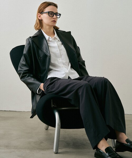 SENSE OF PLACE by URBAN RESEARCH(センスオブプレイスバイアーバンリサーチ)の「NUEF nuef0136(メガネ・レディース・BLACK/KHAKI/CLEAR×BLK・One)」の10枚目の写真