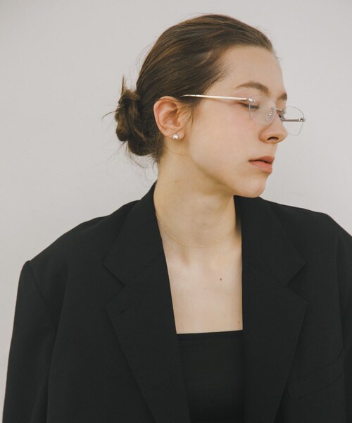 URBAN RESEARCH（アーバンリサーチ）の「decor『デコール』　Eyewear Rimless（メガネ・レディース・BROWN/SILVER・-）」の5枚目の写真